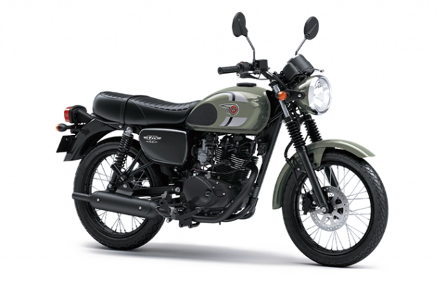 Kawasaki w175 2025 ra mắt vẫn là phong cách retro cổ điển nhưng trẻ trung hơn - 1