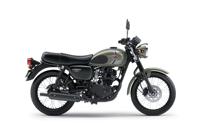 Kawasaki w175 2025 ra mắt vẫn là phong cách retro cổ điển nhưng trẻ trung hơn - 3