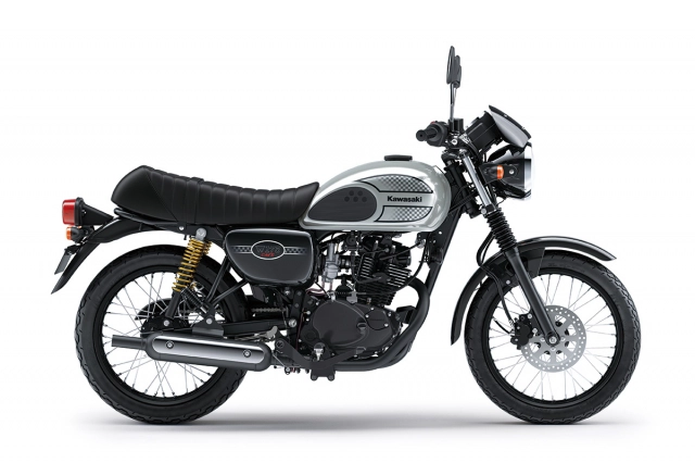 Kawasaki w175 2025 ra mắt vẫn là phong cách retro cổ điển nhưng trẻ trung hơn - 4