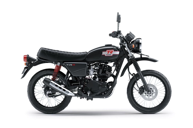 Kawasaki w175 2025 ra mắt vẫn là phong cách retro cổ điển nhưng trẻ trung hơn - 5
