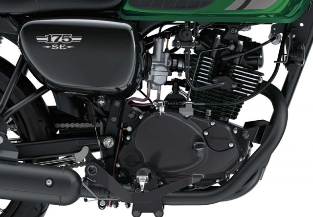 Kawasaki w175 2025 ra mắt vẫn là phong cách retro cổ điển nhưng trẻ trung hơn - 6