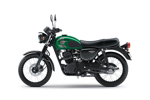 Kawasaki w175 2025 ra mắt vẫn là phong cách retro cổ điển nhưng trẻ trung hơn - 11