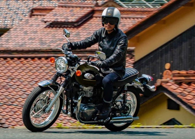 Kawasaki w800 2025 vừa ra mắt mang thiết kế cổ điển nhưng không lỗi thời - 4
