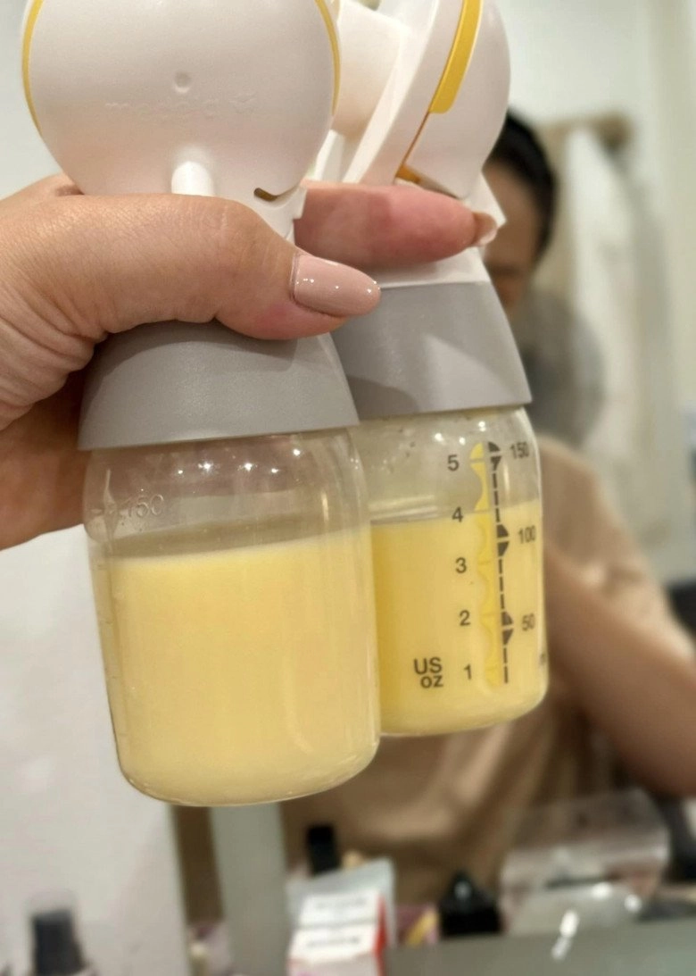 Khoe cảnh cho con bú ở viện dv thu quỳnh tiết lộ chửa ngực mách cách gọi sữa về tràn trề sau sinh - 4