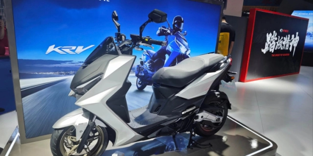 Kymco trình làng mẫu xe tay ga 150cc sở hữu hệ truyền động nhông sên đĩa - 3