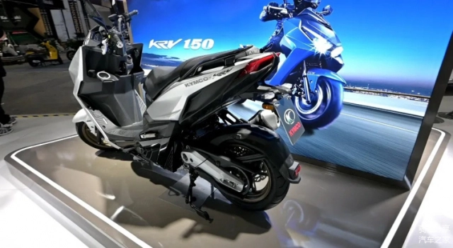 Kymco trình làng mẫu xe tay ga 150cc sở hữu hệ truyền động nhông sên đĩa - 6