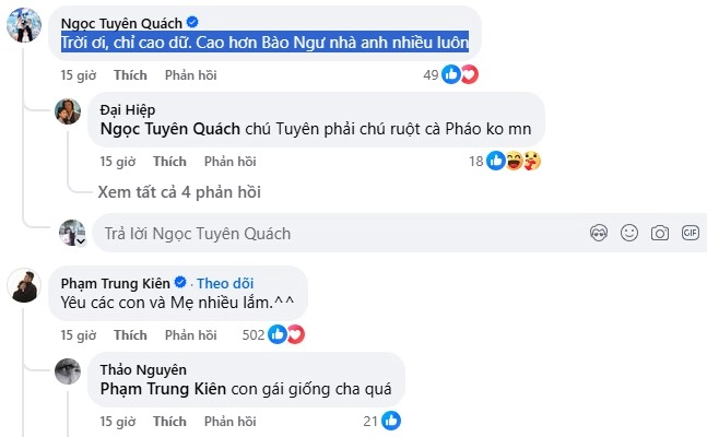 Lê phương khoe con gái 6 tuổi xinh đẹp giống hệt bố quách ngọc tuyên vội bình luận - 3