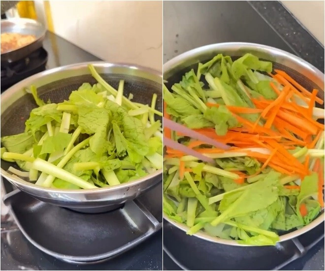 Lê thúy nấu ăn giữa trời nắng chồng phải đứng che ô cho cô vợ cao nghều - 5
