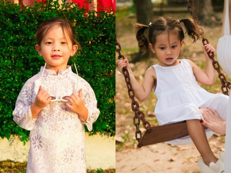 Lisa con gái hồ ngọc hà được tẩm bổ vàng mềm 120 triệulạng từ trong bụng mẹ bảo sao 4 tuổi đã thế này - 6
