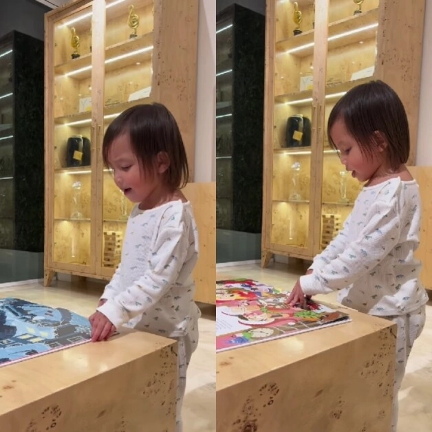 Lisa con gái hồ ngọc hà được tẩm bổ vàng mềm 120 triệulạng từ trong bụng mẹ bảo sao 4 tuổi đã thế này - 7