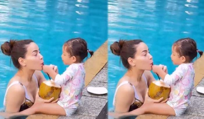 Lisa con gái hồ ngọc hà được tẩm bổ vàng mềm 120 triệulạng từ trong bụng mẹ bảo sao 4 tuổi đã thế này - 8