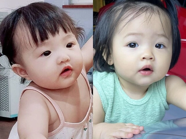 Loạt khoảnh khắc giống nhau đến bất ngờ của con gái winnie nhà đông nhi ông cao thắng và suchin nhà cường đôla - 5
