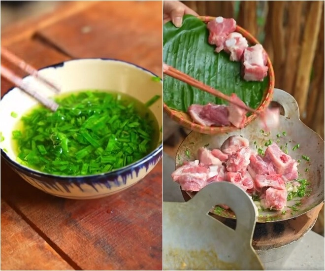 Mâm cơm chân quê của quỳnh trang - em vợ lê dương bảo lâm nấu cho bố hút hàng trăm nghìn like - 10