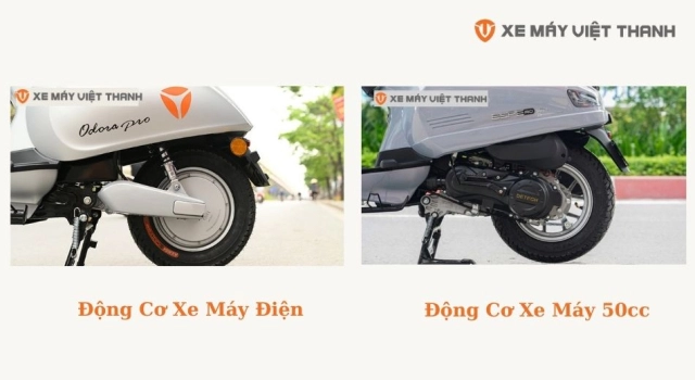 Mẫu xe 50cc hay xe máy điện sẽ tốt hơn - 2