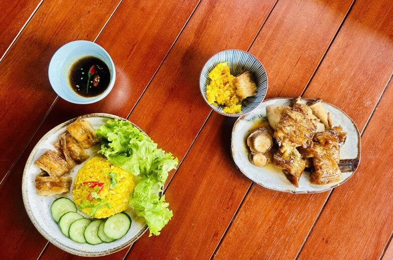 mc giàu nhất việt nam đãi bạn bè bữa ăn đầy sắc màu trong căn nhà mới giữa rừng - 8