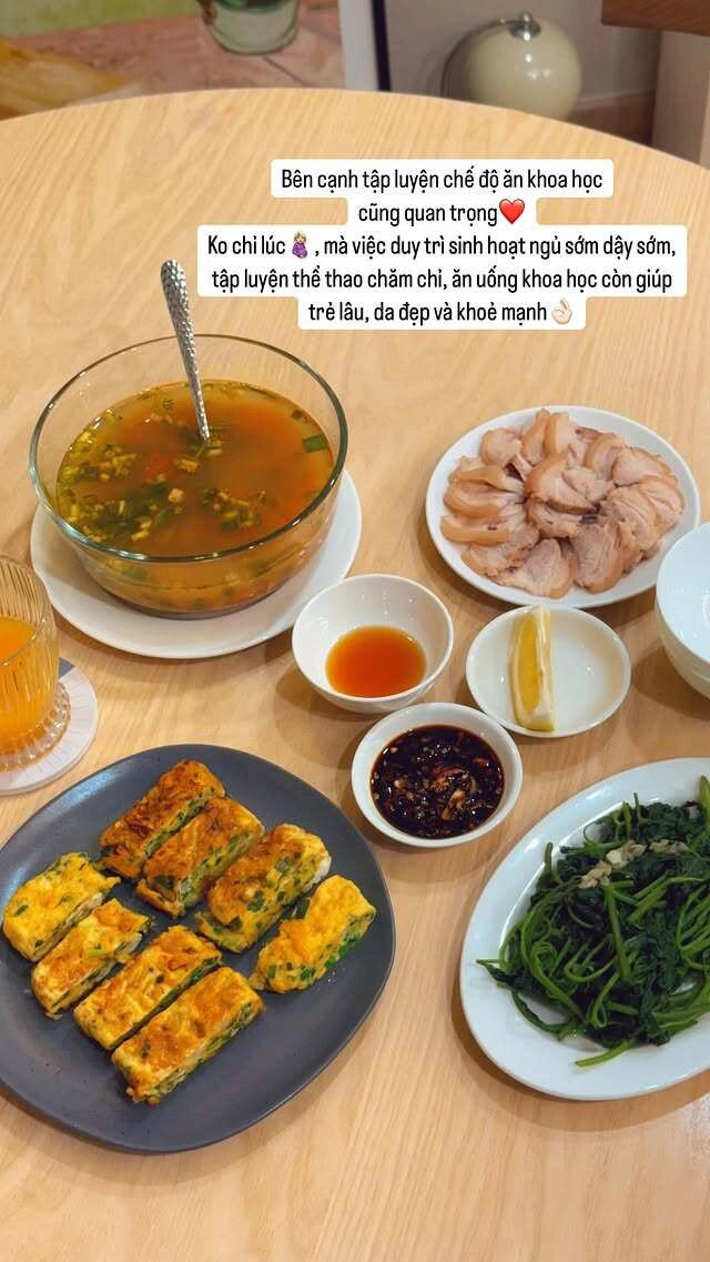 Mc mai ngọc khoe loạt mâm cơm nhà ngon đẹp sau khi kết hôn lần 2 giúp mẹ bầu khỏe lại trẻ lâu - 4