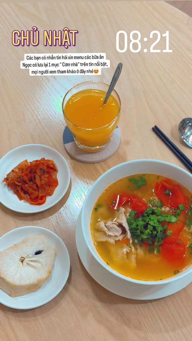 Mc mai ngọc khoe loạt mâm cơm nhà ngon đẹp sau khi kết hôn lần 2 giúp mẹ bầu khỏe lại trẻ lâu - 5