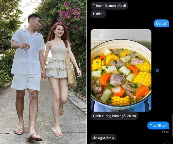 Mc vtv hì hục cả buổi để nấu món canh ngon ngọt cho người yêu kém tuổi là hoàng tử bóng đá việt nam - 1