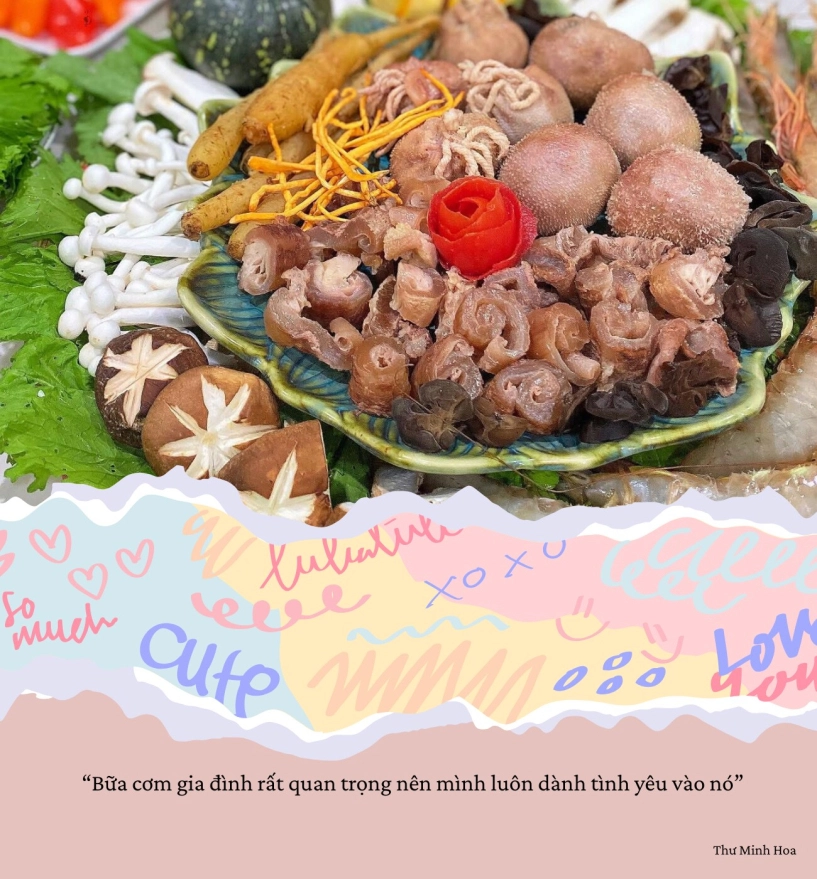 Mẹ đảm hải phòng mê nấu ăn khoe những bữa cơm trên mái nhà ít rau nhiều thịt nhìn mà mê mẩn - 8