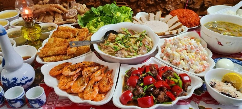 Mẹ đảm khoe loạt mâm cỗ cúng nhà làm vừa ngon lại đẹp mắt ai bí món có thể tham khảo - 4