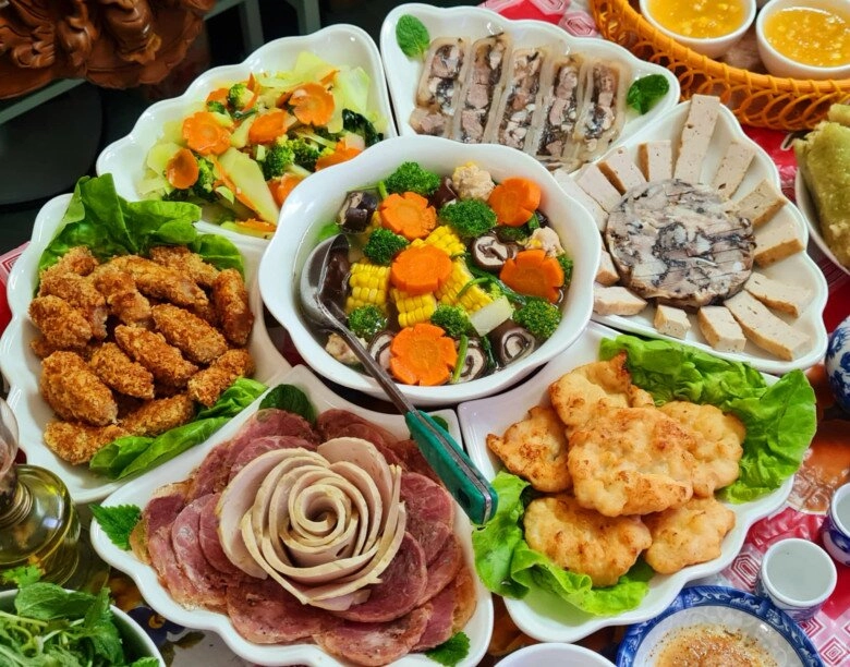 Mẹ đảm khoe loạt mâm cỗ cúng nhà làm vừa ngon lại đẹp mắt ai bí món có thể tham khảo - 11