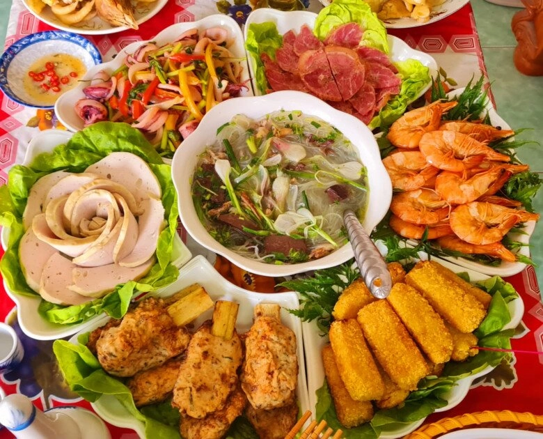 Mẹ đảm khoe loạt mâm cỗ cúng nhà làm vừa ngon lại đẹp mắt ai bí món có thể tham khảo - 13