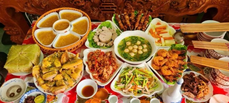 Mẹ đảm khoe loạt mâm cỗ cúng nhà làm vừa ngon lại đẹp mắt ai bí món có thể tham khảo - 15