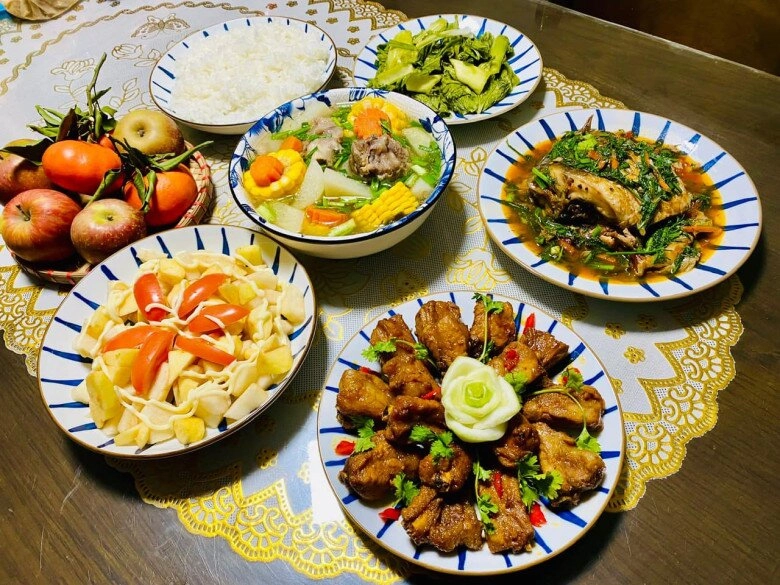 Mẹ đảm khoe loạt mâm cơm nhà vừa ngon lại dễ nấu chồng nói nấu thế này bảo sao không mập - 3