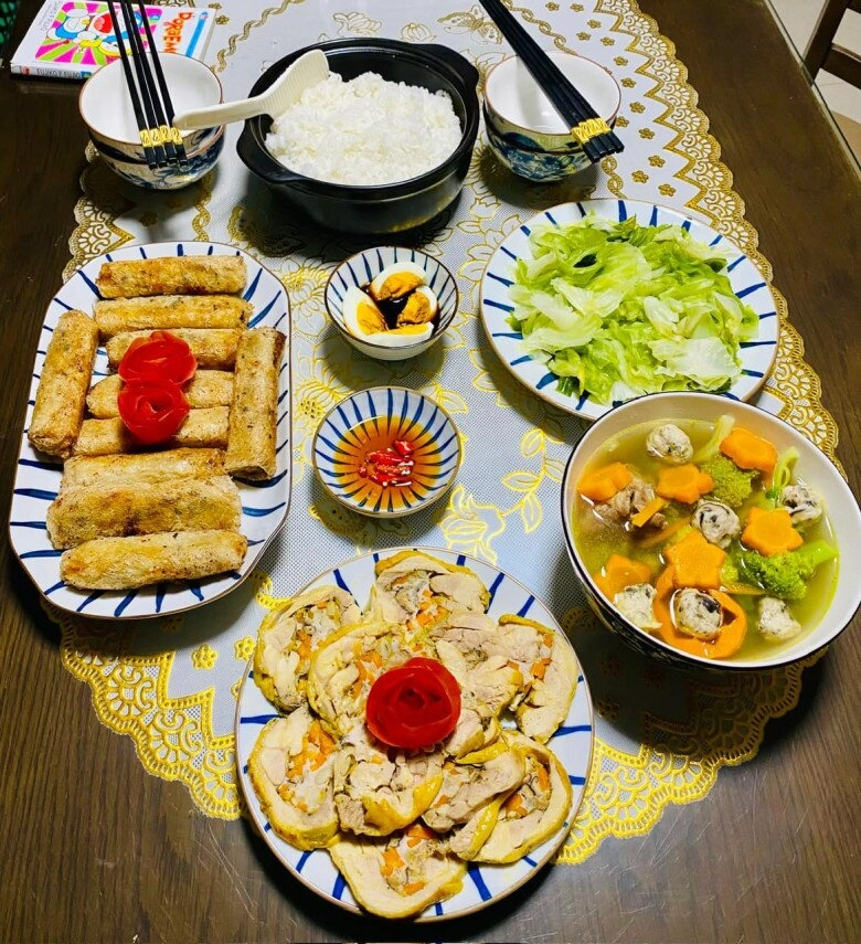 Mẹ đảm khoe loạt mâm cơm nhà vừa ngon lại dễ nấu chồng nói nấu thế này bảo sao không mập - 5