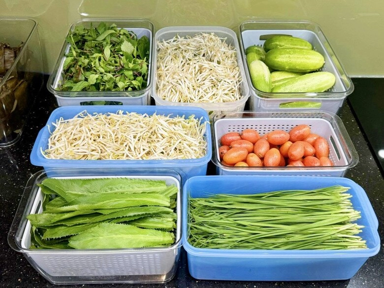 Mẹ đảm nghiện đồ quê tháng nào cũng được bố mẹ gửi đồ đầy ắp tủ chia sẻ cách bảo quản thực phẩm cả tháng vẫn ngon - 3