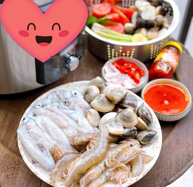 Mê say trong vị chua cay của bún thái hải sản cực cuốn lưỡi lại quá dễ làm - 2