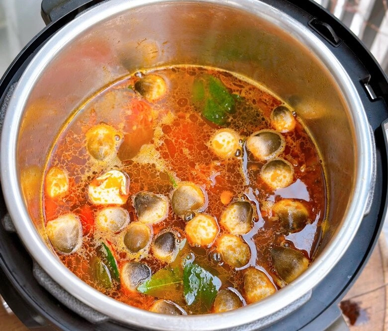 Mê say trong vị chua cay của bún thái hải sản cực cuốn lưỡi lại quá dễ làm - 4
