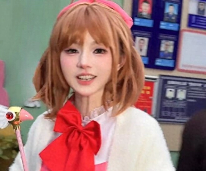 Mẹ trẻ đến trường đón con gây sốt cõi mạng vì quá đẹp nhìn dung mạo đứa trẻ ai cũng ngã ngửa - 1