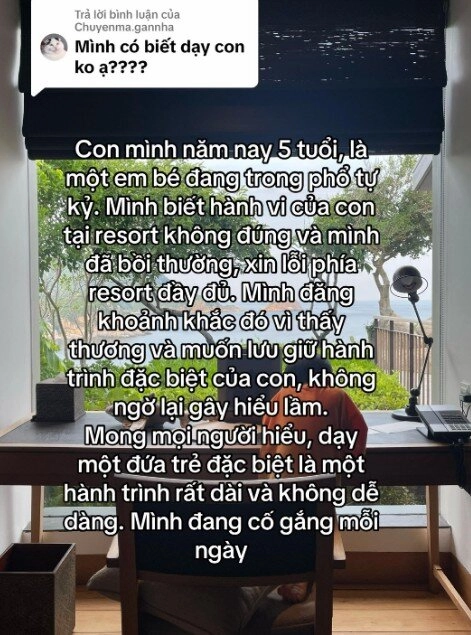 Mẹ việt vô tư đăng ảnh con 5 tuổi vẽ lên tường resort 150 triệuđêm dân tình sôi máu nhưng biết lý do thì bật khóc - 4