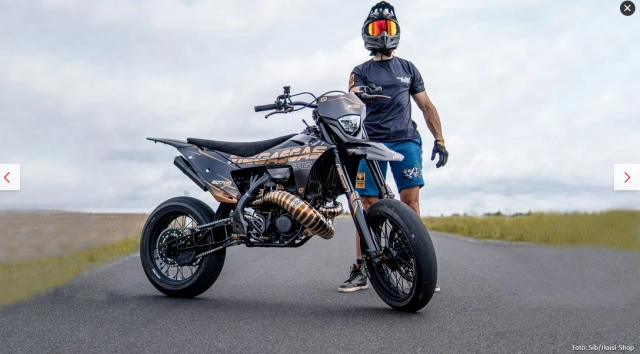 Megasgas ec 700 - supermoto 2 thì hoàn thiện từ nội công đến ngoại hình - 1