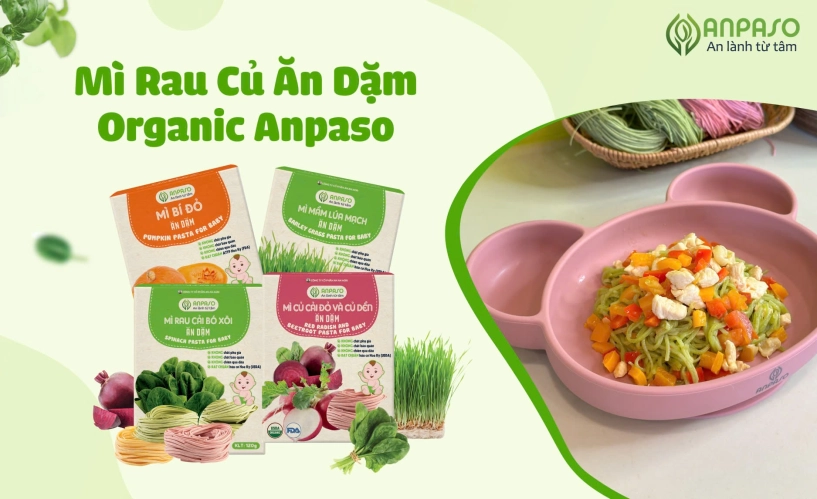 Mì ăn dặm organic anpaso - mô hình từ nông trại đến bàn ăn vì sự phát triển toàn diện của trẻ em việt nam - 1