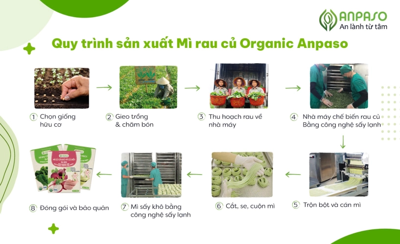 Mì ăn dặm organic anpaso - mô hình từ nông trại đến bàn ăn vì sự phát triển toàn diện của trẻ em việt nam - 3