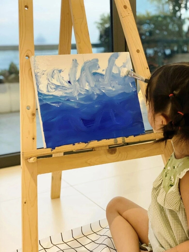 Mới 6 tuổi con gái đặng thu thảo đã được rèn hội hoạ pianochuẩn đại tiểu thư hào môn - 3