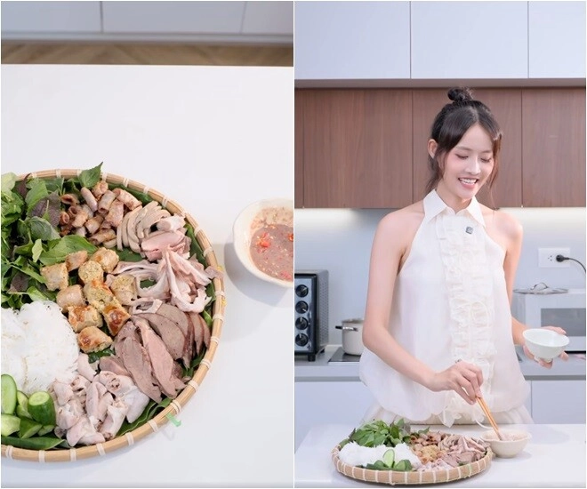 Mỹ nhân việtlàm mẹt lòng heo chấm mắm tôm ngon nhức nách chỉ cách để không bị hôi tí nào - 1