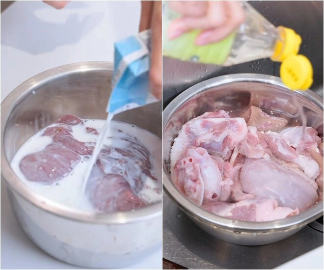 Mỹ nhân việtlàm mẹt lòng heo chấm mắm tôm ngon nhức nách chỉ cách để không bị hôi tí nào - 4