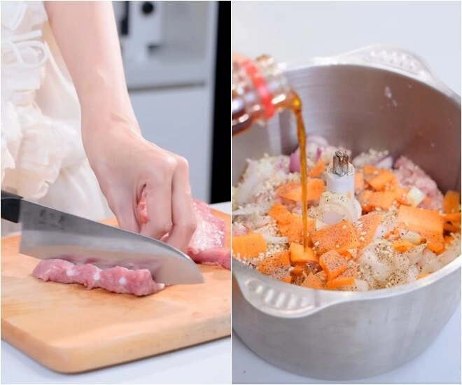 Mỹ nhân việtlàm mẹt lòng heo chấm mắm tôm ngon nhức nách chỉ cách để không bị hôi tí nào - 7