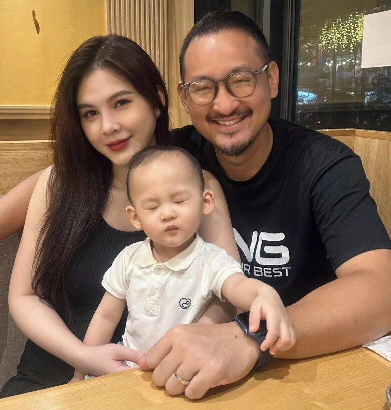 Mỹ nhân vtv đi nhầm sân golf khoe diện mạo con trai càng lớn càng giống mẹ dân tình lại phản bác giống một người đàn ông khác - 3