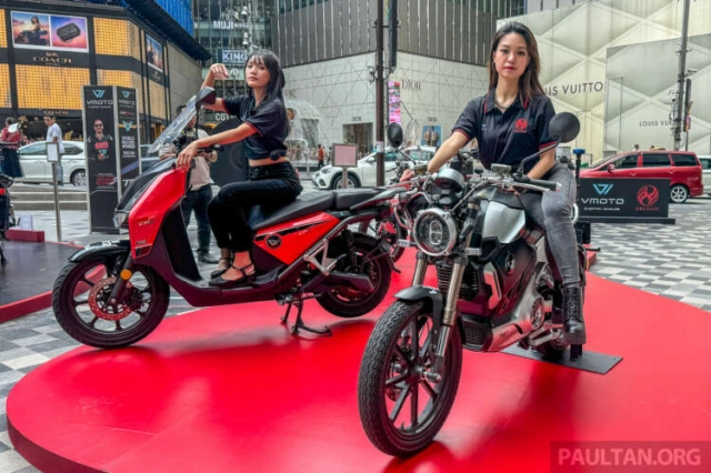 Ni hsin ev tech ra mắt bộ đôi xe điện vmoto tc max và cpx pro ev tại malaysia - 1