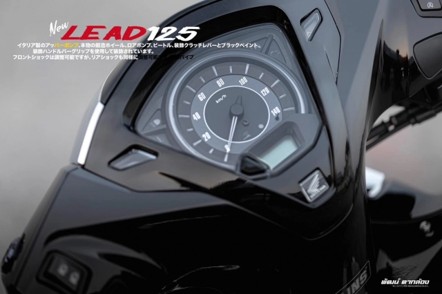 Ninja lead độ cặp phuộc độc đáo không thể tìm thấy ở bất cứ chiếc xe nào - 11