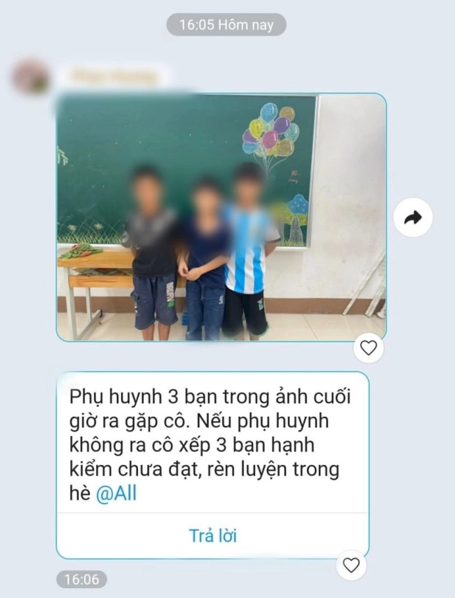 Nội dung tin nhắn của cô giáo trong nhóm lớp khiến phụ huynh hà nội bức xúc đăng lên mạng liền gây phẫn nộ - 1