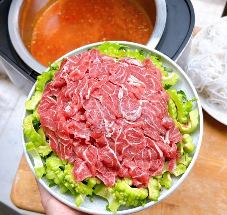 Nóng rực người với món bò nhúng ớt lạ miệng mà ngon thèm chảy nước miếng - 4