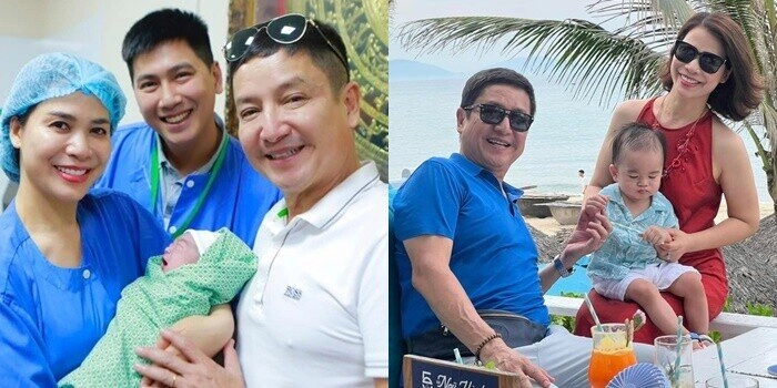 Nsưt chí trung u64 khéo chọn người yêu á hậu kém 18 tuổi mê mẩn cháu nội của bạn trai ngắm không rời mắt - 8