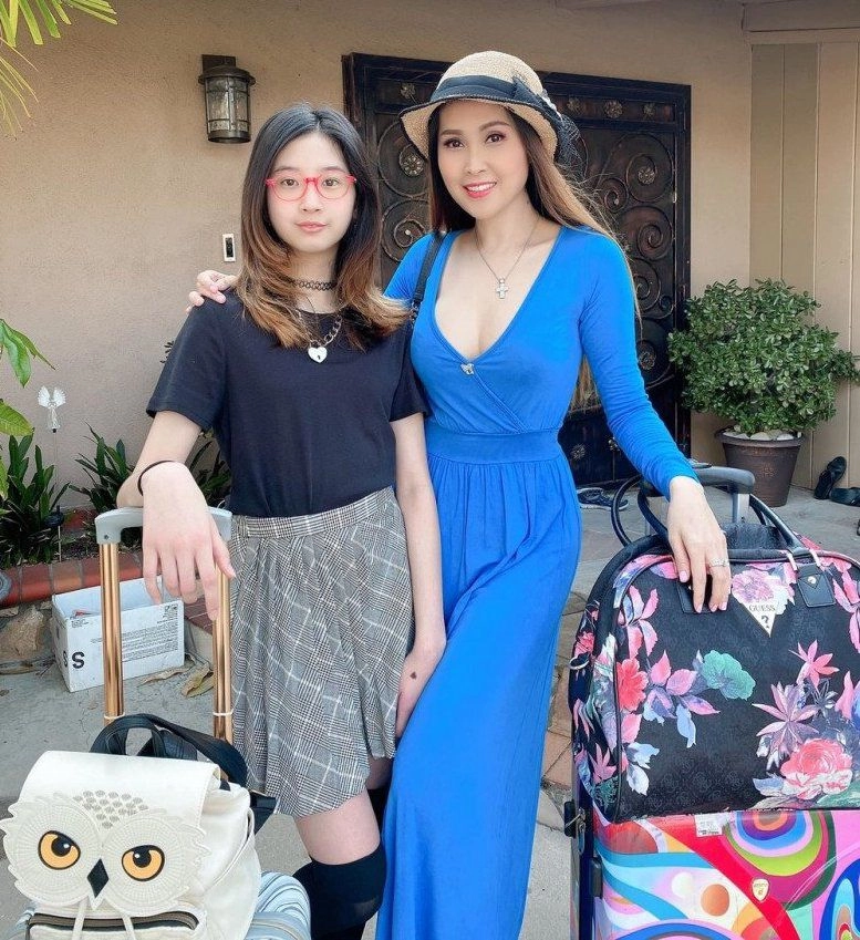 Nữ diễn viên gái nhảy làm mẹ đơn thân con gái dậy thì cao 1m7 xinh như mộng được học cẩn thận bên mỹ - 3