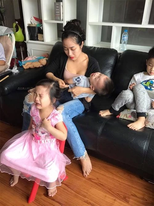 Ốc thanh vân đừng đẻ 1 đứa hãy đẻ 1 bầy dòng trạng thái của mẹ 3 con khiến cõi mạng xôn xao - 2