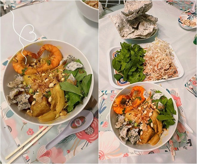 Phạm thanh thảo lên thực đơn kỷ niệm ngày cưới có món ngưu vương gặm cỏ tiên nữ tắm giếng trời - 5